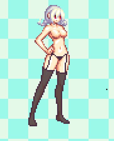随便画画-魅魔修女8