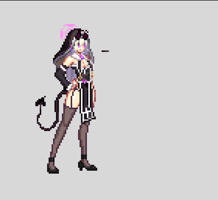 【像素日记-第一期】修女+魅魔=？1