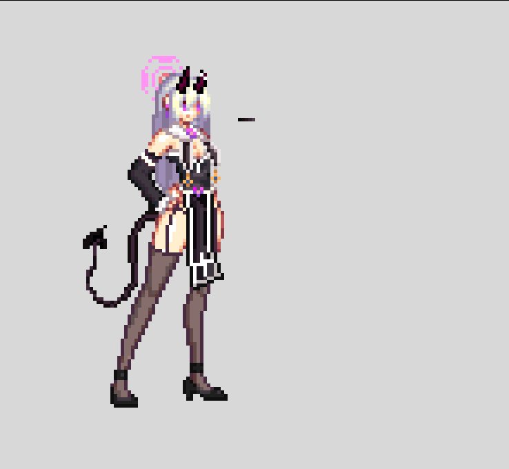 【像素日记-第一期】修女+魅魔=？2