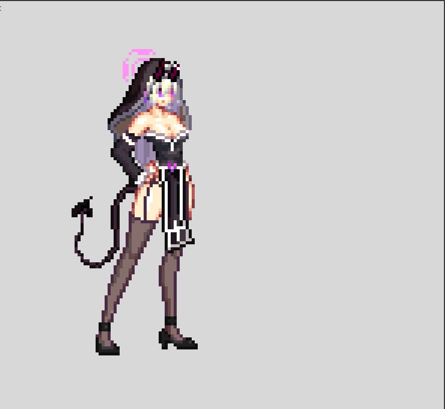 【像素日记-第一期】修女+魅魔=？3
