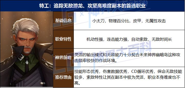 【攻略：神界大百科】神界版本强力职业推荐，让你起号不再迷路11