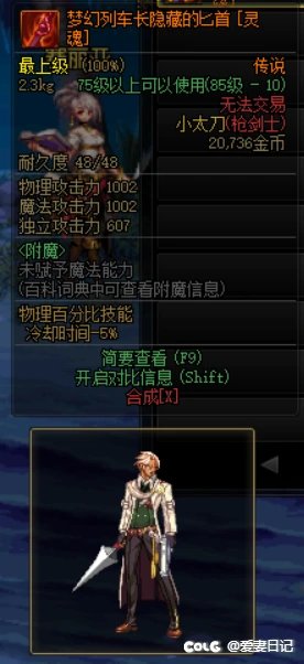 全职业灵魂武器改异世相逢阿拉德性转武器装扮14