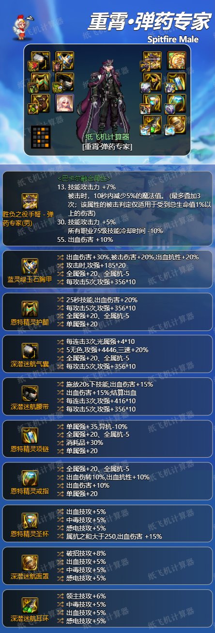 男弹药CP武器改版探讨，另外对未来可能的潜力流派定路线6