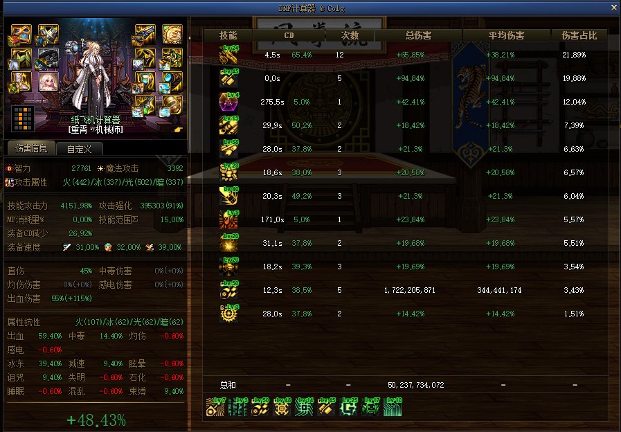 女机械cp武器改版强度前瞻9