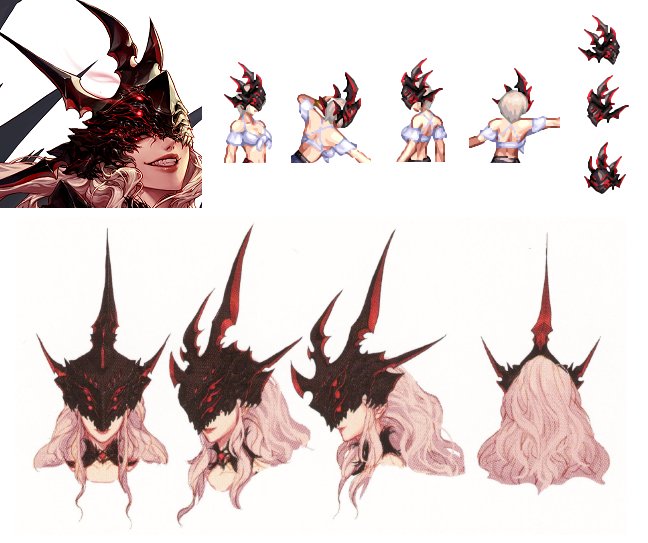 【美工鉴赏】性感狂野荆棘女王【剑魔】饰品配件-设定集画稿展示一览20