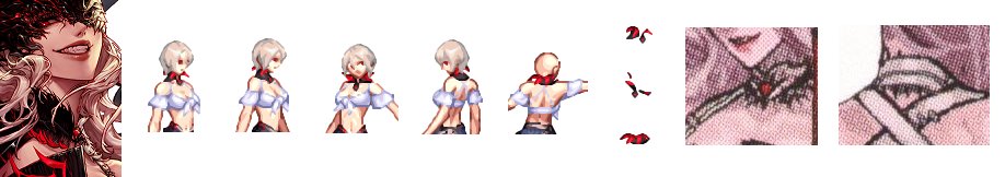 【美工鉴赏】性感狂野荆棘女王【剑魔】饰品配件-设定集画稿展示一览22