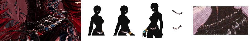 【美工鉴赏】性感狂野荆棘女王【剑魔】饰品配件-设定集画稿展示一览25