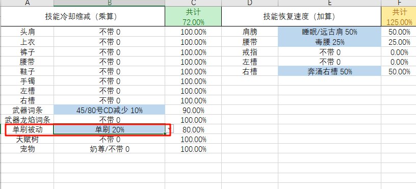 【更新2.14韩服自定义改版】因为纸飞机的限制，只好自己做个奶妈CD计算器了【附链接】22