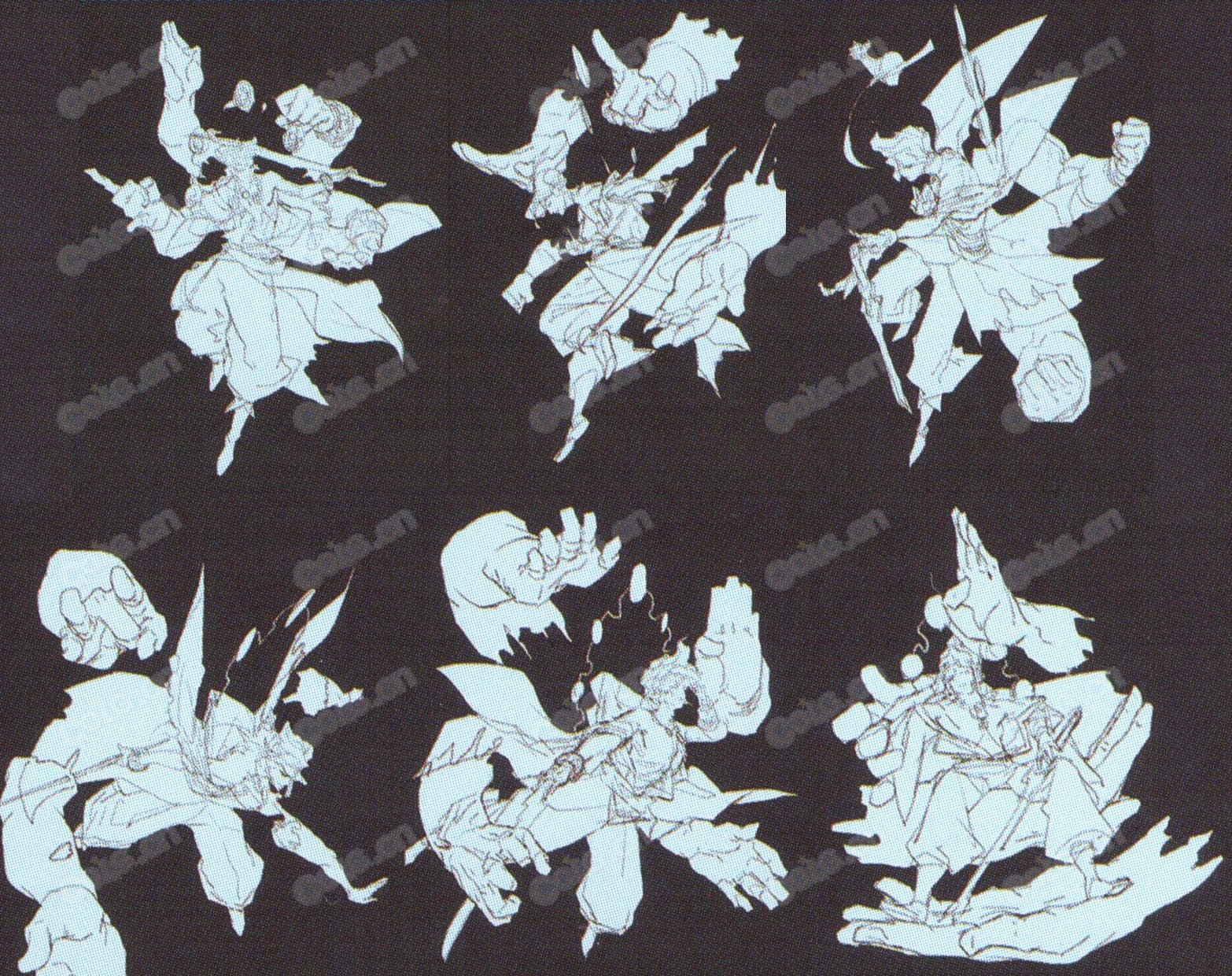 【美工鉴赏】刀光剑影雷神助阵-神魔招募处-隐藏画稿鉴赏【男鬼剑篇】31