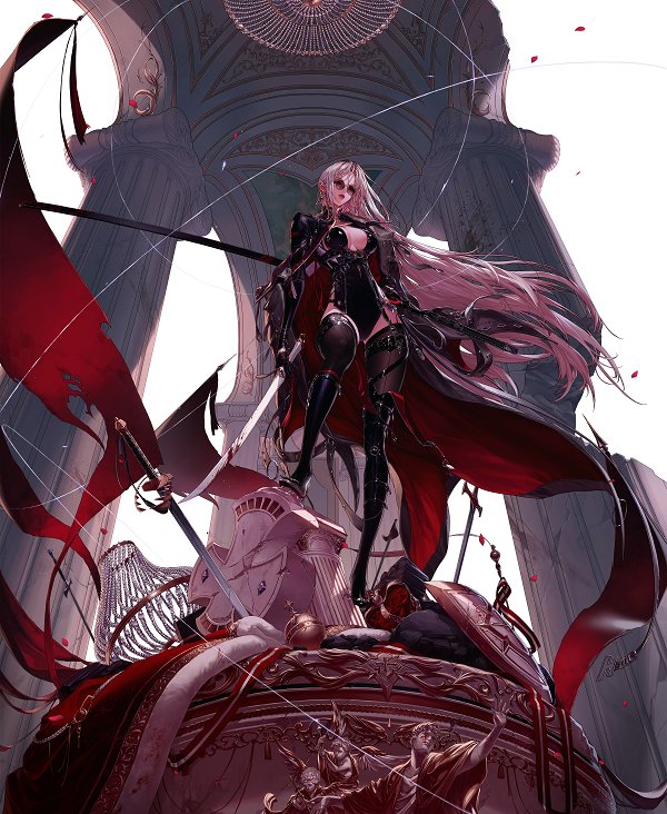 【美工鉴赏】紧身衣都是小场面-女王试炼场-隐藏画稿鉴赏【女鬼剑篇】24