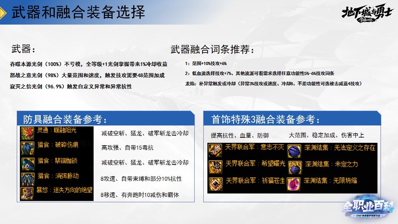 《DNF全职业百科》职业大神带你进阶（剑魂篇）24