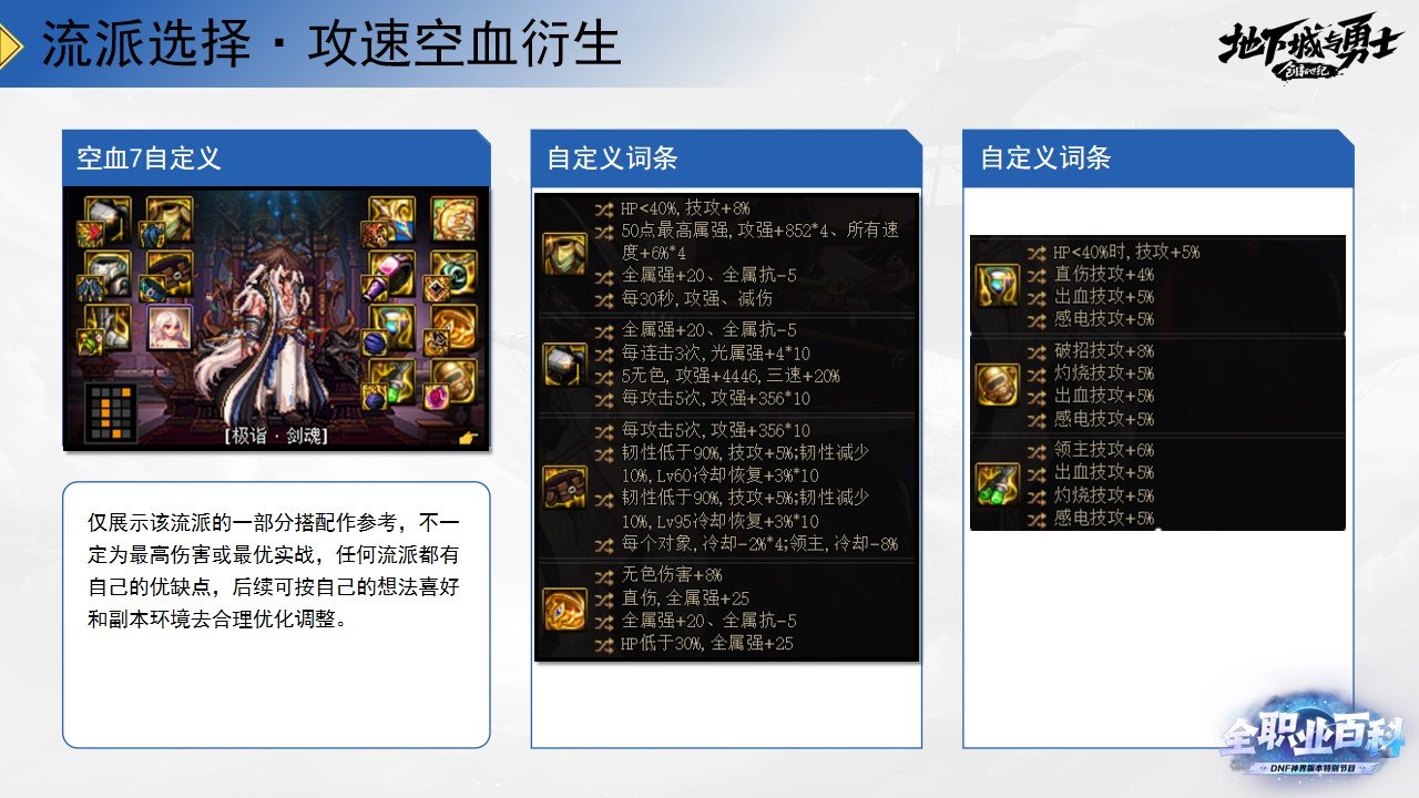 《DNF全职业百科》职业大神带你进阶（剑魂篇）30