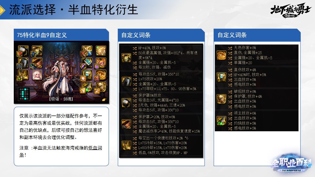 《DNF全职业百科》职业大神带你进阶（剑魂篇）33