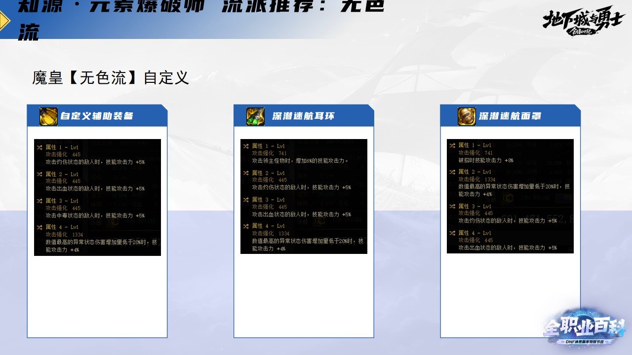 《DNF全职业百科》职业大神带你进阶（魔皇篇）15