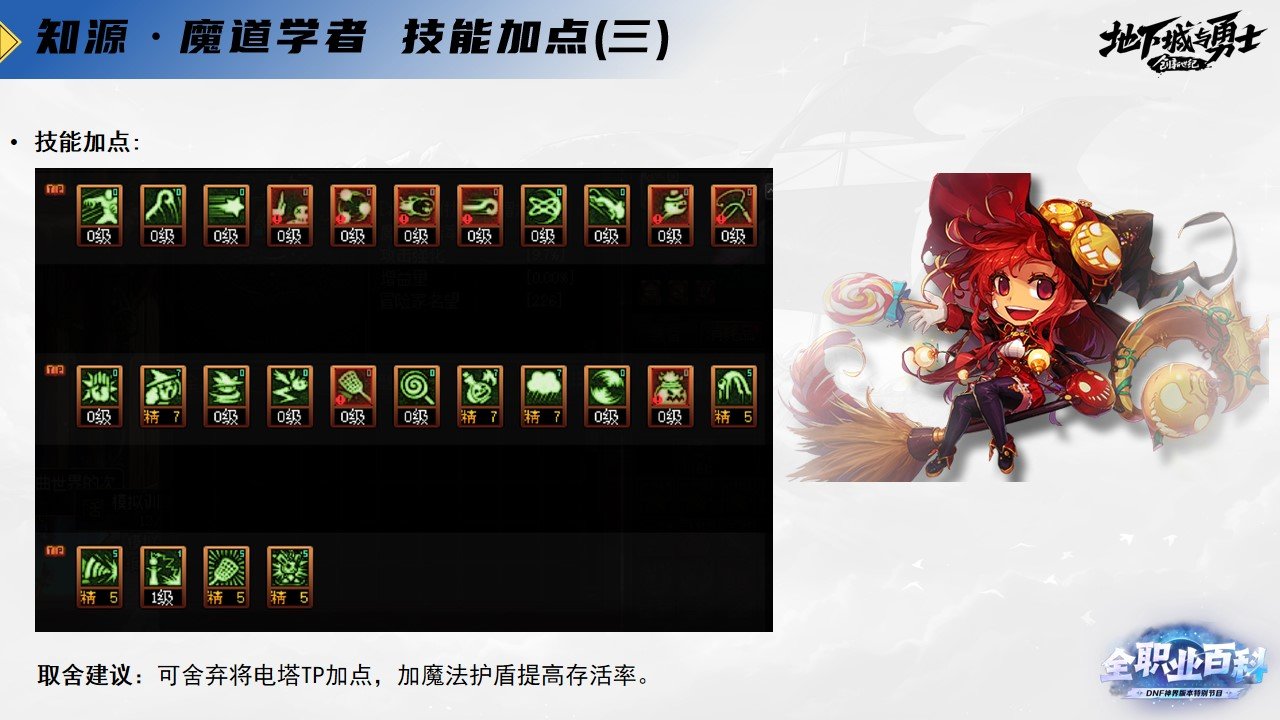 《DNF全职业百科》职业大神带你进阶（魔道学者篇）8