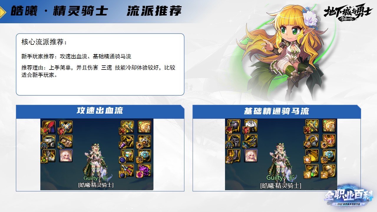 《DNF全职业百科》职业大神带你进阶（精灵骑士篇）11