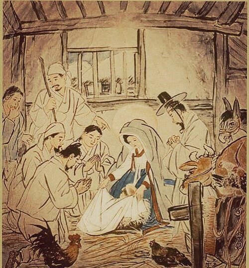 好吧，圣诞节是源于韩国！Marry Koreastmas！1