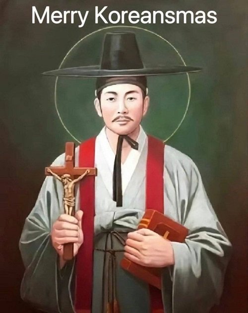 好吧，圣诞节是源于韩国！Marry Koreastmas！3
