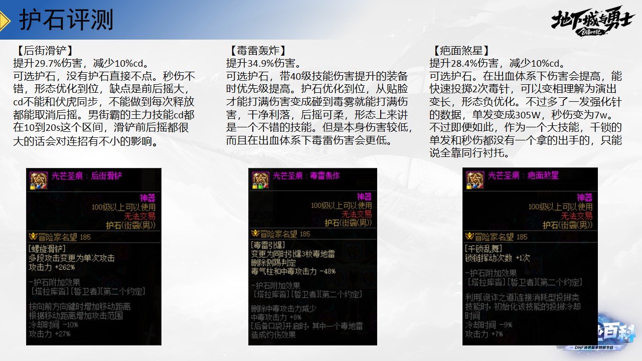 《DNF全职业百科》职业大神带你进阶（男街霸篇）14