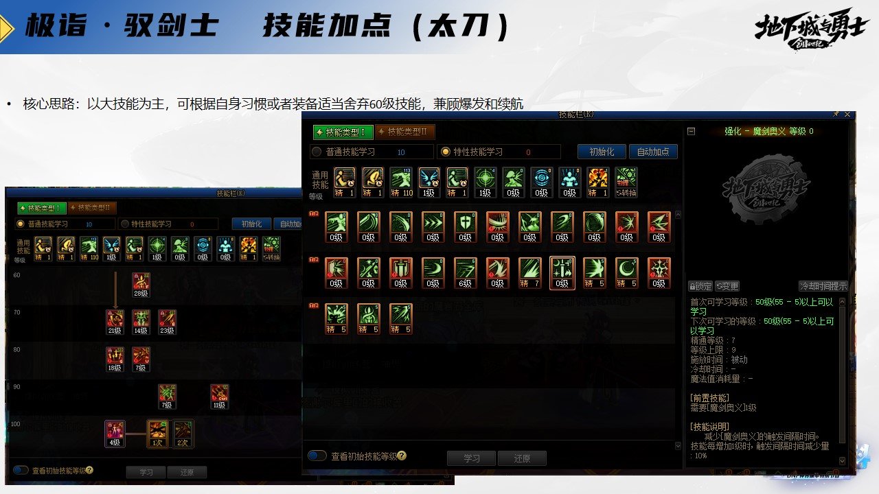 《DNF全职业百科》职业大神带你进阶（剑宗篇）20