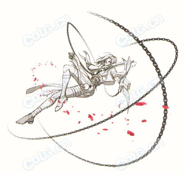 【美工鉴赏】链刃大枪机械手雷-玫瑰禁卫队-隐藏画稿鉴赏【女枪手篇】7