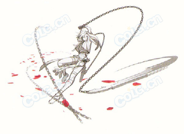【美工鉴赏】链刃大枪机械手雷-玫瑰禁卫队-隐藏画稿鉴赏【女枪手篇】5
