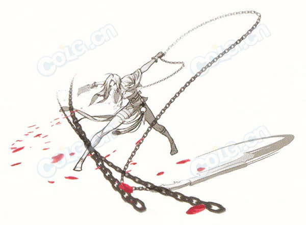 【美工鉴赏】链刃大枪机械手雷-玫瑰禁卫队-隐藏画稿鉴赏【女枪手篇】11