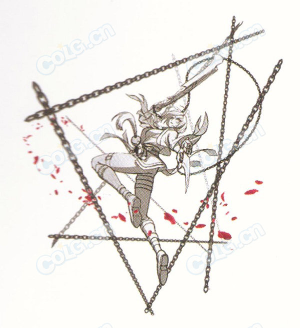 【美工鉴赏】链刃大枪机械手雷-玫瑰禁卫队-隐藏画稿鉴赏【女枪手篇】12