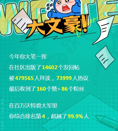 噫，我中了1