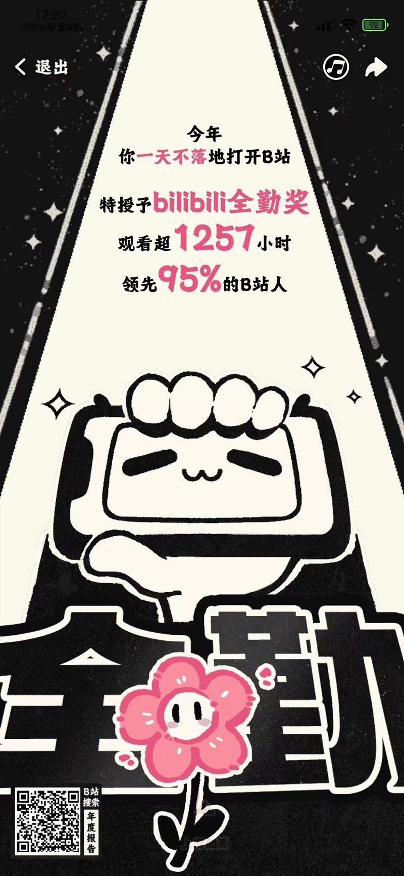 晒出你的B站年度报告。。。1