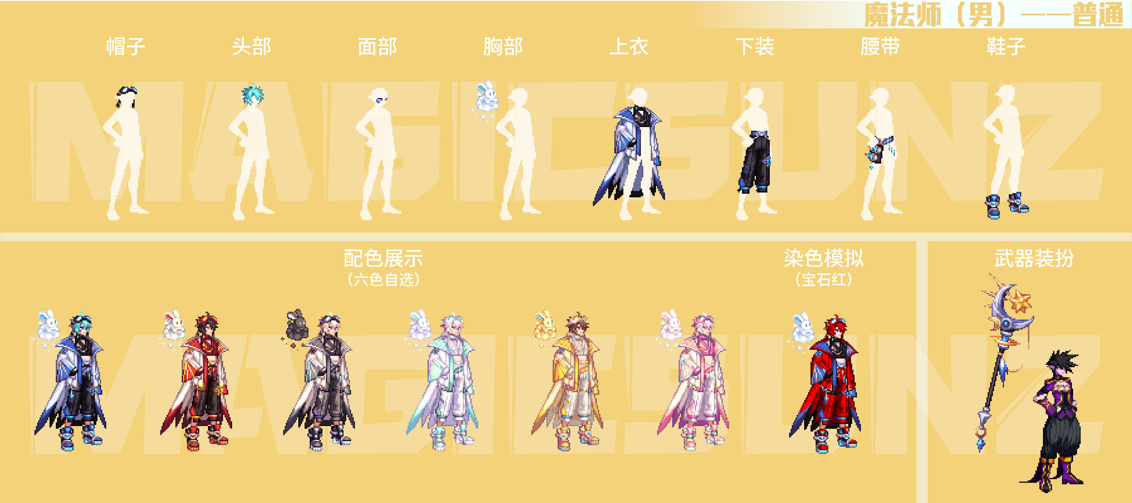 【暖暖:时装详解】2024新春装扮晴空之岚详解Part3——魔法师/圣职者篇2