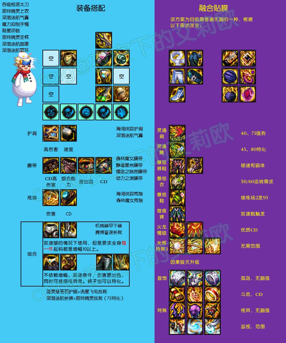 【攻略：神界大百科】根据职业特性选择最合适的配装，献给看不懂装备感到迷茫的你18