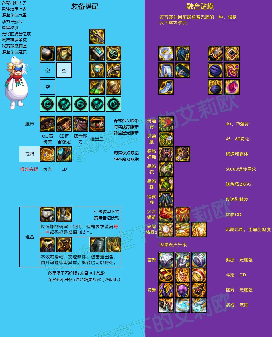 【攻略：神界大百科】根据职业特性选择最合适的配装，献给看不懂装备感到迷茫的你19