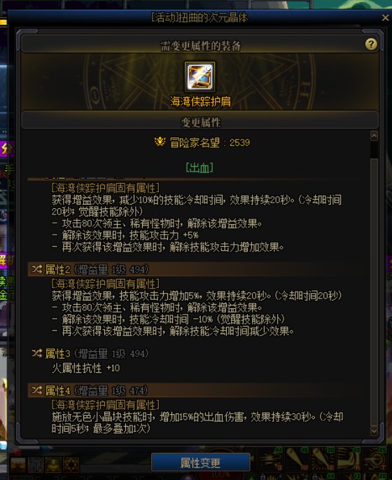 魔女项链和海贼肩词条选择的问题2