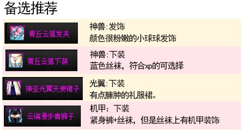 【攻略：暖暖笔记】稀有/神器装扮 暖暖散搭单件推荐（女性职业）45