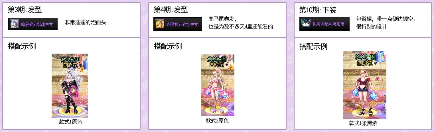【攻略：暖暖笔记】稀有/神器装扮 暖暖散搭单件推荐（女性职业）54