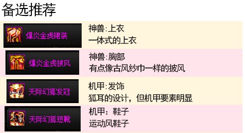 【攻略：暖暖笔记】稀有/神器装扮 暖暖散搭单件推荐（女性职业）59