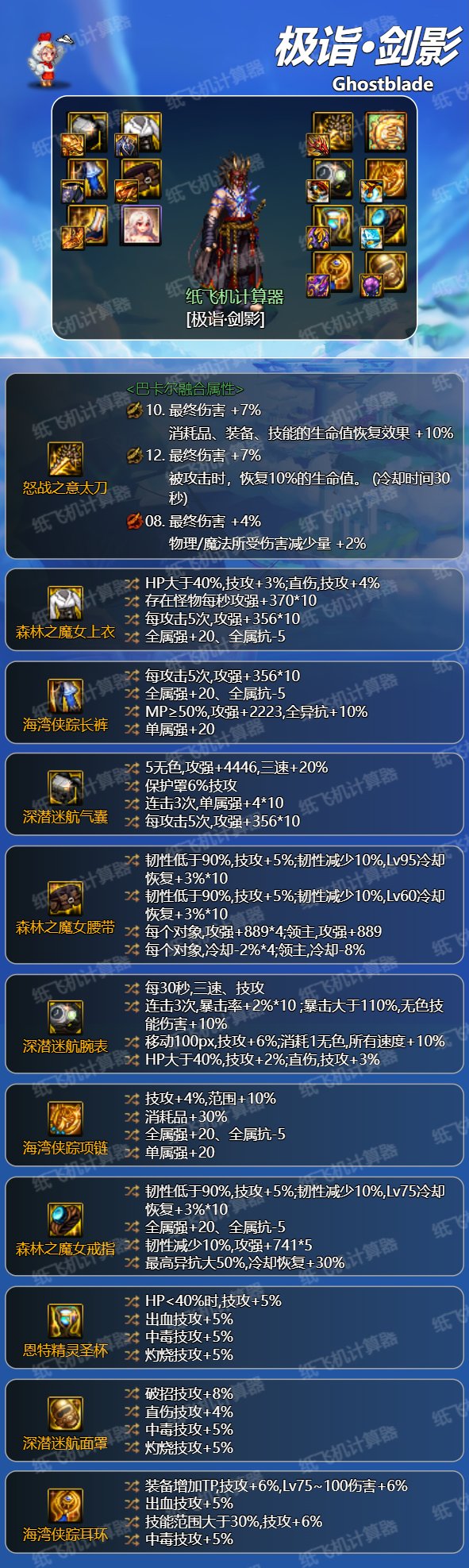 韩服0222装备改版后大众流派毕业向推荐2