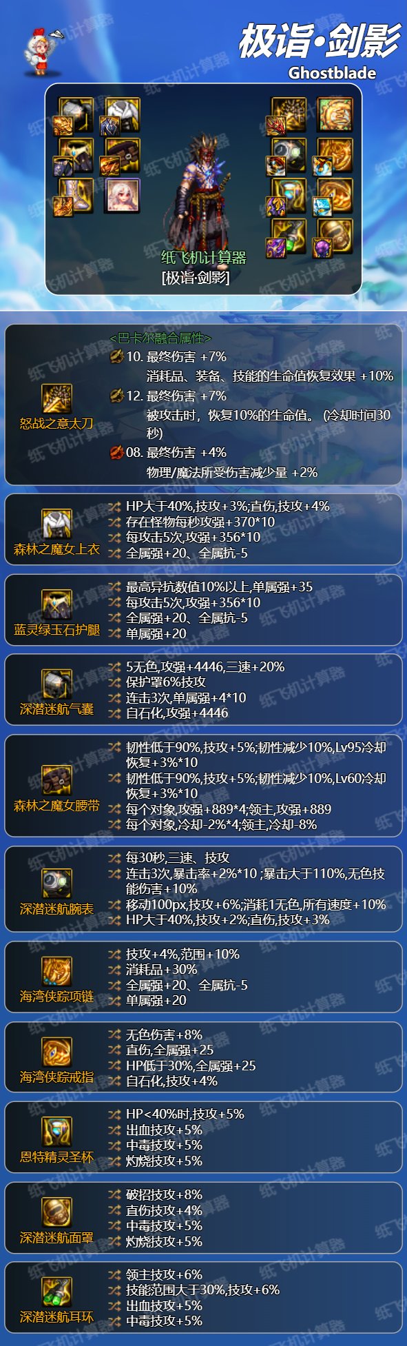 韩服0222装备改版后大众流派毕业向推荐3