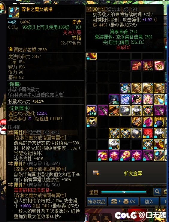魔女戒指出血选哪几个词条？4