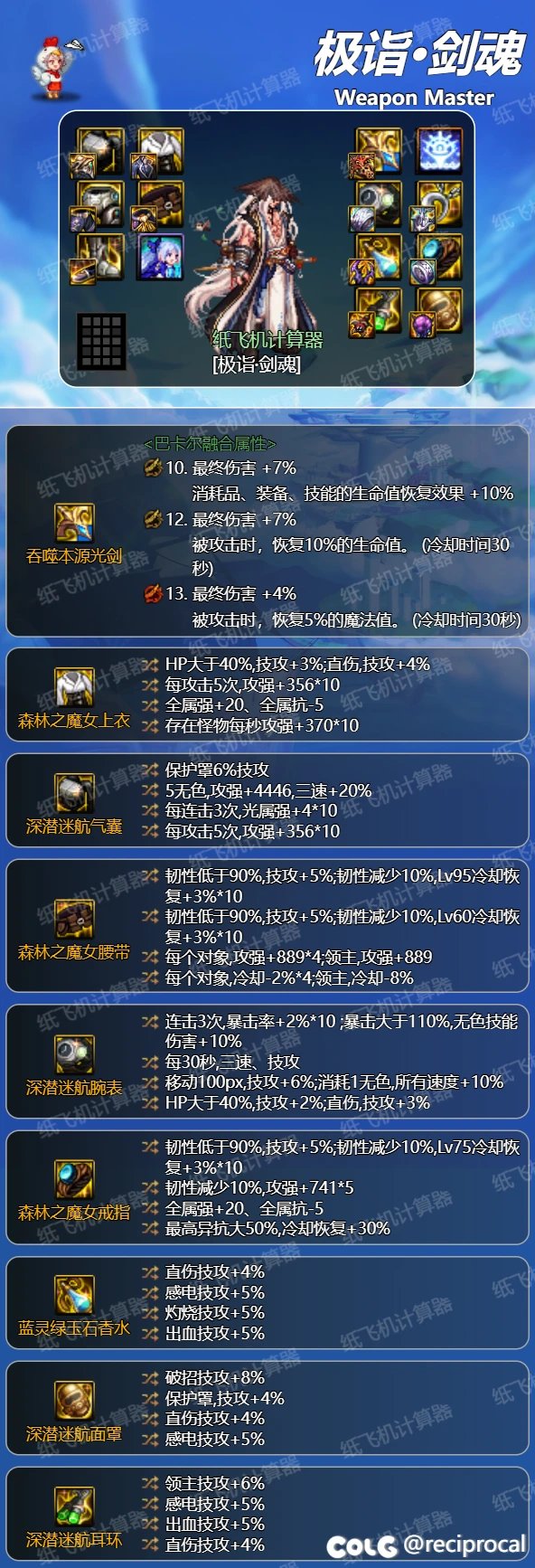 【直面雾之幕，雾神版本主流装备搭配分享】1