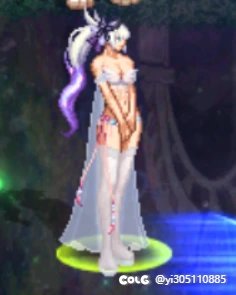 【时装】女枪手黑白丝泳衣6