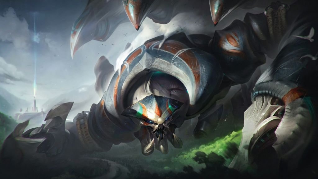【LOL】水晶先锋斯卡纳（蝎子）重做完毕，E可跨越地形，R可拖拽三人1