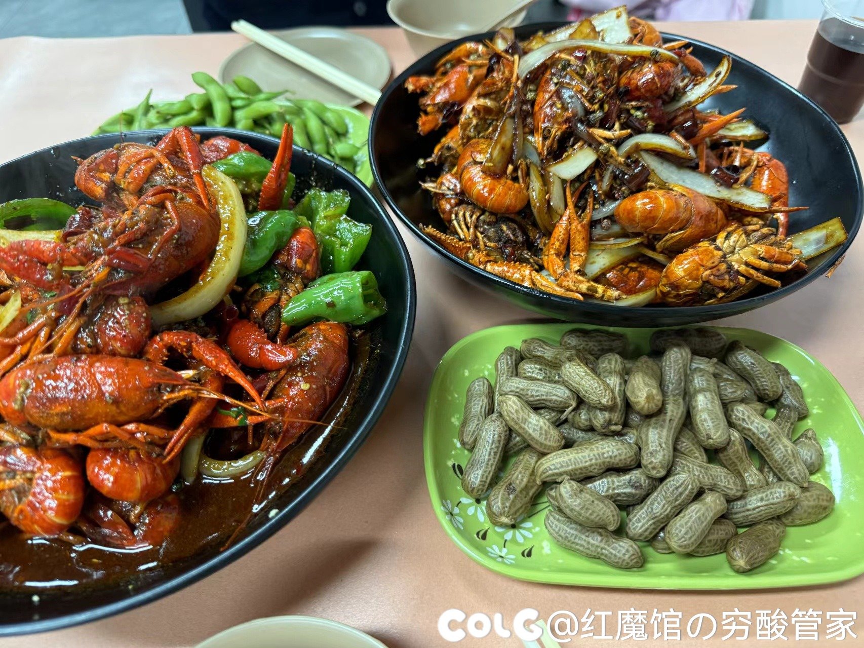 三天吃了两顿龙虾，虽然小但是肉都还可以1