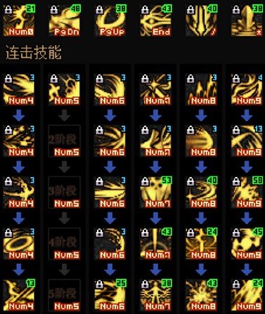 分享新思路-5/9黑暗武士胜负之役武器改版后所使用的实战爆发排列-5/16排列最后次修正调整1