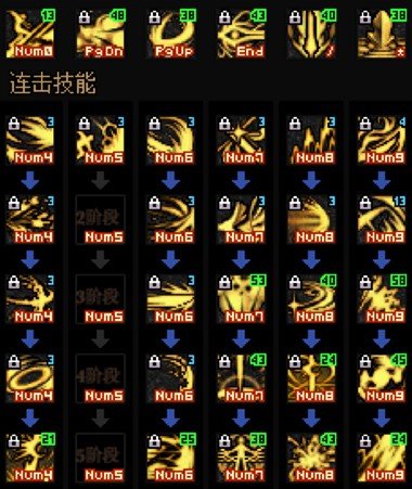 分享新思路-5/9黑暗武士胜负之役武器改版后所使用的实战爆发排列-5/16排列最后次修正调整2