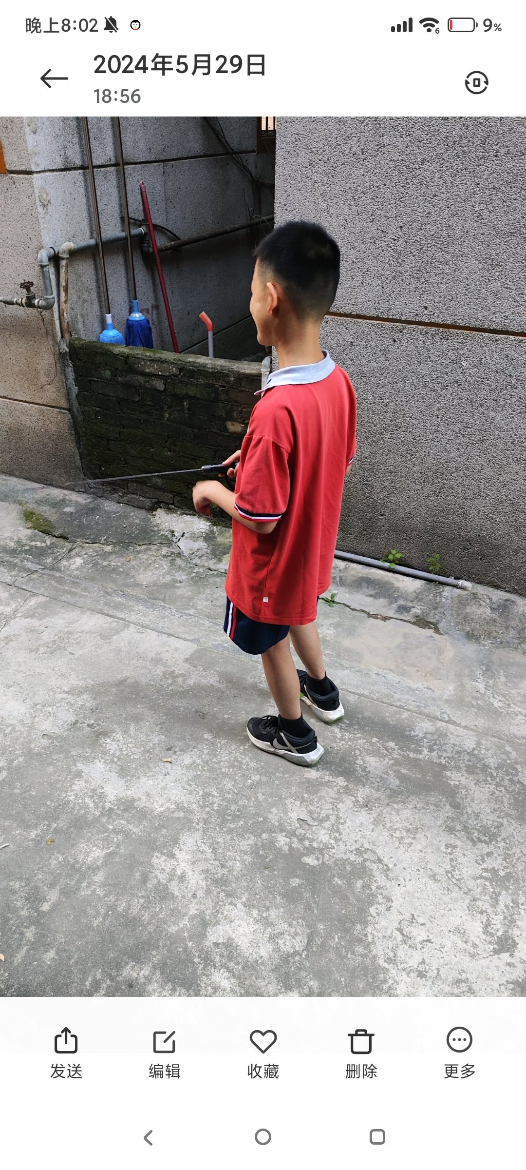 邻居熊孩子买了个鱼竿1