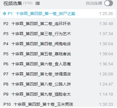 这《十宗罪》怎么这么恶心（字面意义）啊……3