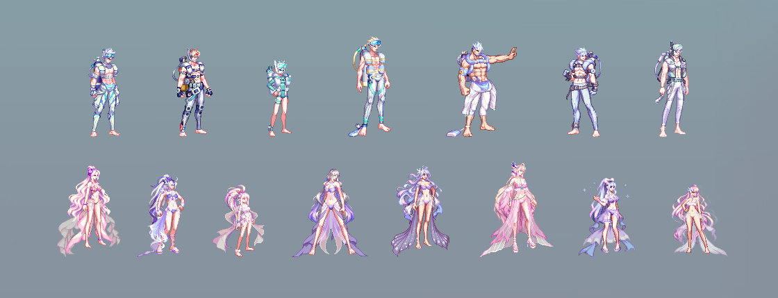 【夏日外观图鉴：0627国服体验服】瑰幻深海礼包/潜水艇多买多送等外观类道具一览（一）11