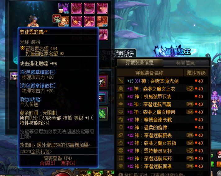 没想到现在幽暗岛还有毕业装备挂机的混子5